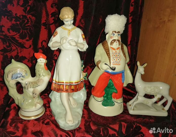 Статуэтки фарфоровые СССР