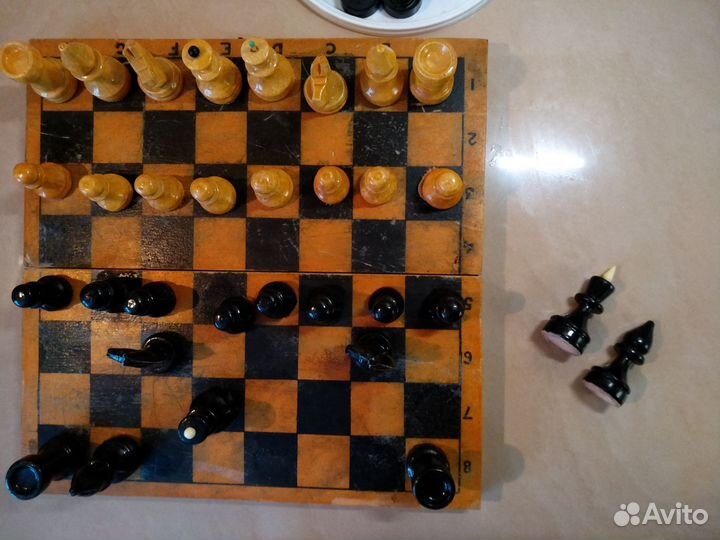 Шахматы деревянные большие СССР