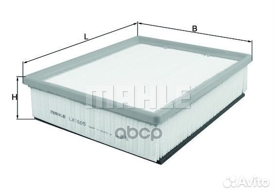 Фильтр воздушный lx1605 Mahle/Knecht