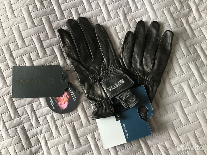 Новые кожаные перчатки Beretta Target Leather XXL