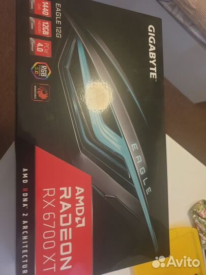 Видеокарта amd radeon rx 6700 xt