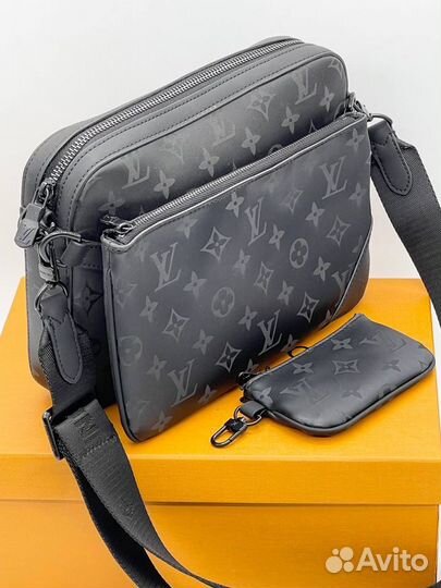 Сумка натуральная кожа louis vuitton