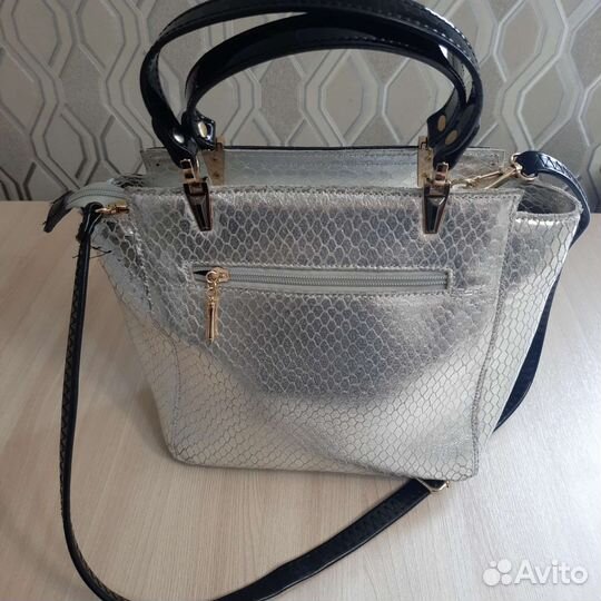 Сумка женская натуральная кожа бу