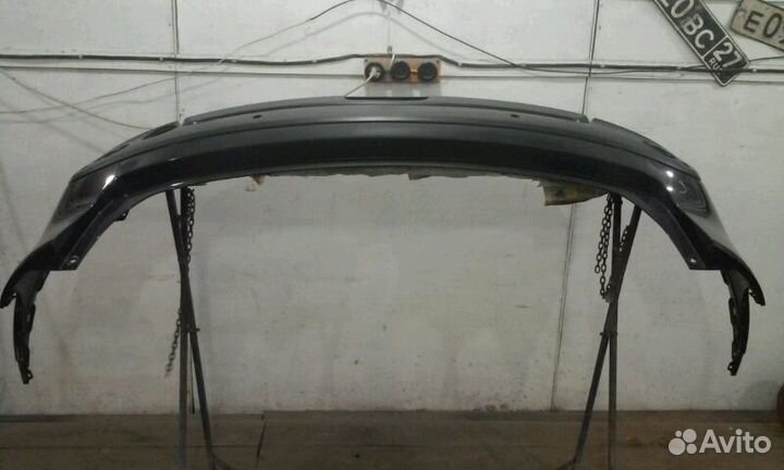 Бампер задний на Ниссан Кашкай