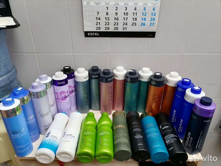 Estel шампунь бальзам литровые