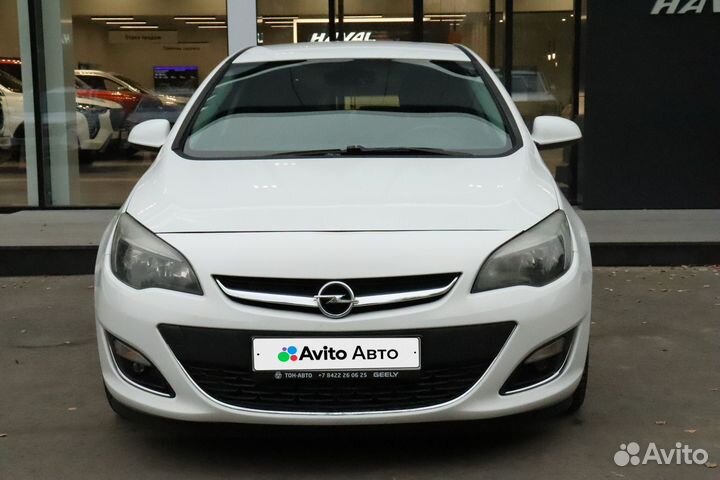 Opel Astra 1.6 МТ, 2013, 158 950 км