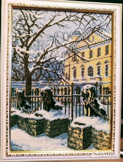Картины вышитые крестиком