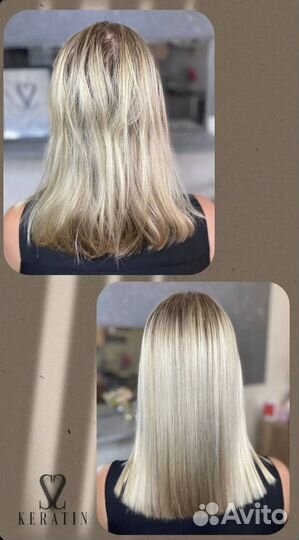 Кератин/Ботокс/Биксипластия/Нанопластика