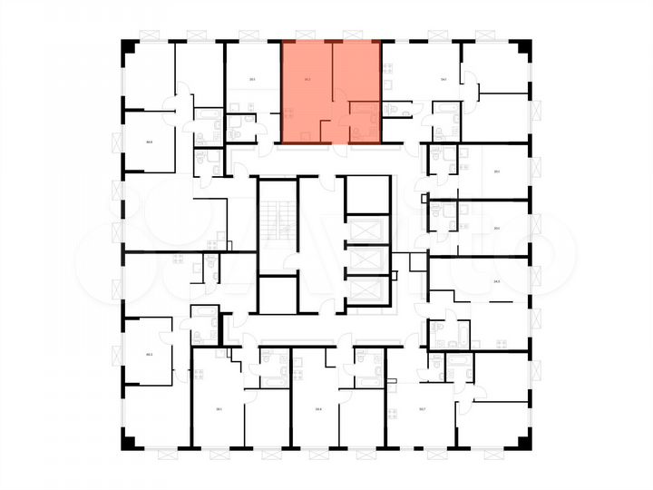 1-к. квартира, 36,2 м², 21/24 эт.