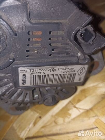 Генератор Рено Меган 2