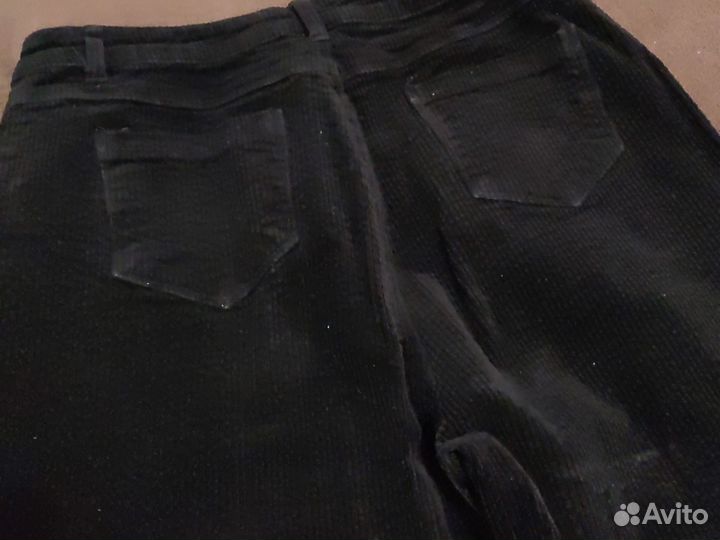 Вельветовые брюки женские, кофта