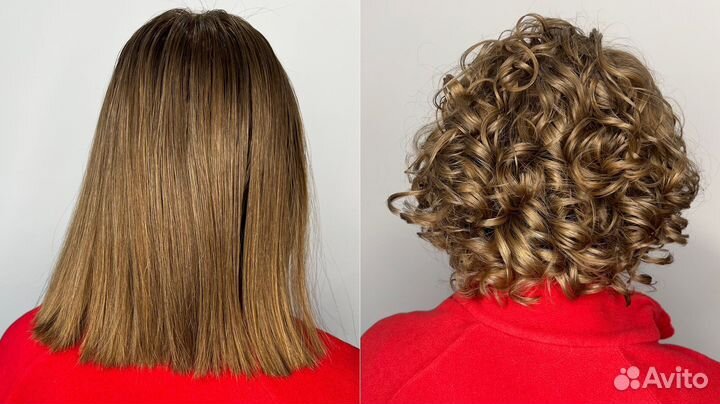 Завивка волос (Химическая,Био,Все виды)