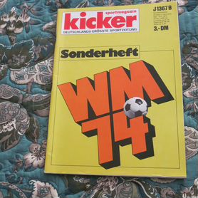 Журнал kicker 1974