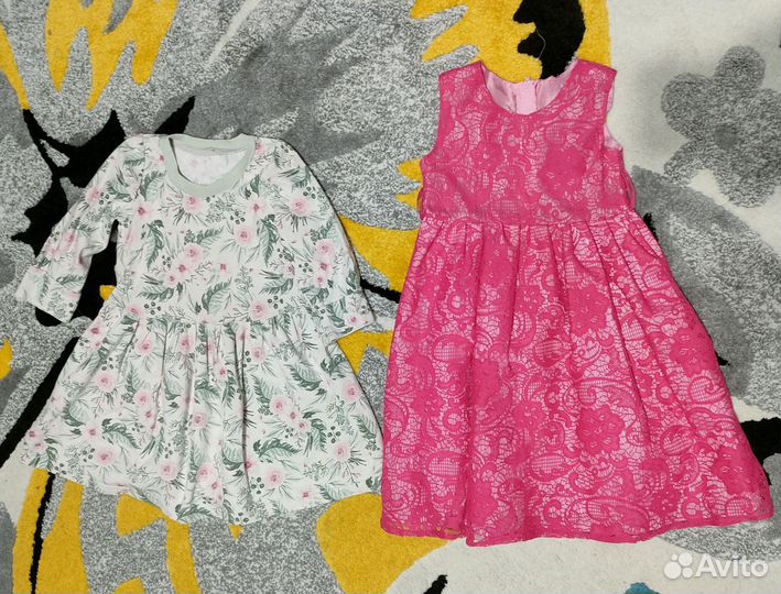 Вещи пакетом для девочки 2-4 года