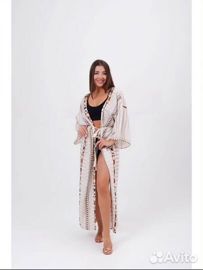 Туника пляжная женская летняя