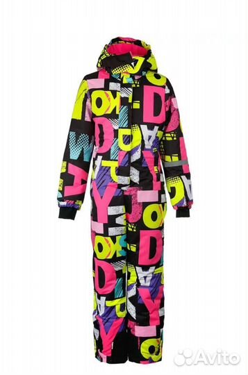 Зимний комбинезон для девочки на рост 158 см