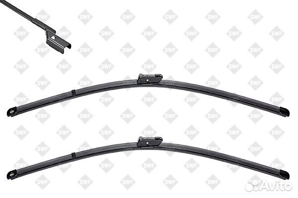 Щетки стеклоочистителя бескаркасные 650/550мм