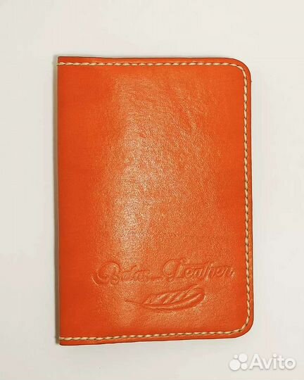 Обложка на паспорт кожаная