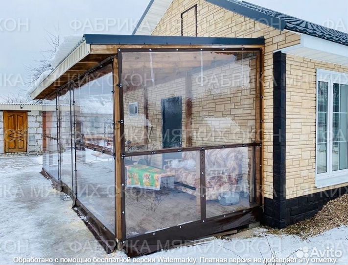 Мягкие окна пвх по вашим размерам