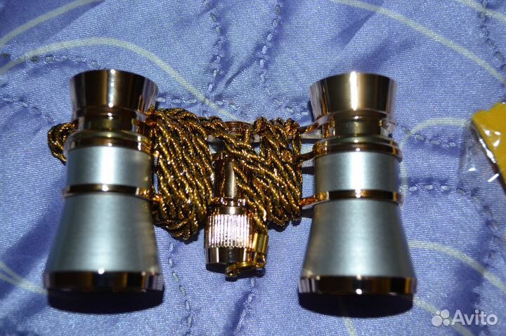 Театральный бинокль 3x25 с цепочкой
