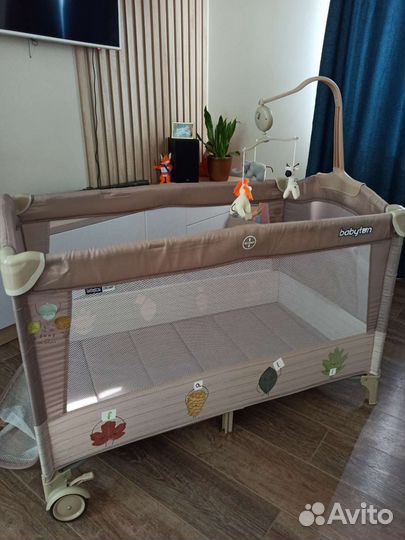 Детская кровать манеж бу