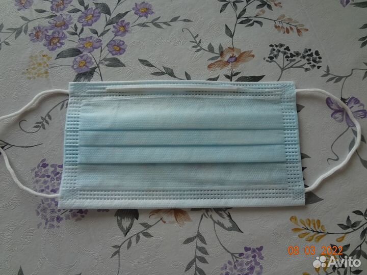 Маска медицинская одноразовая
