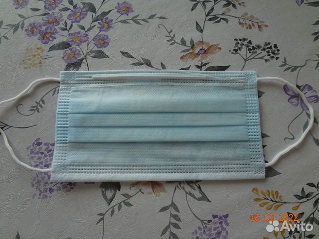 Маска медицинская одноразовая