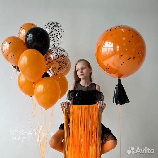 Гелиевые воздушные шары на день рождения ребенка