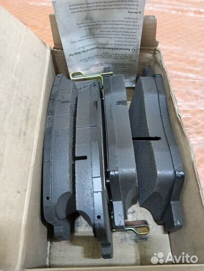 Колодки тормозные дисковые, комплект передние