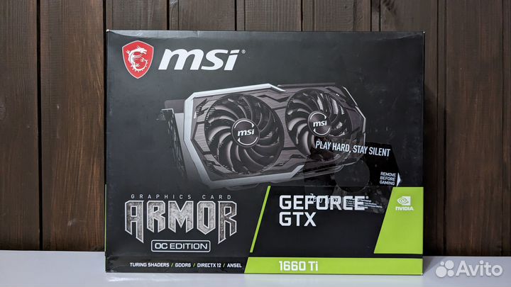 GTX 1660 TI MSI Armor / Видеокарта