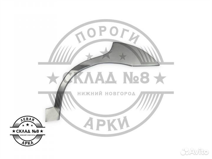 Ремонтная арка Kia Rio 1