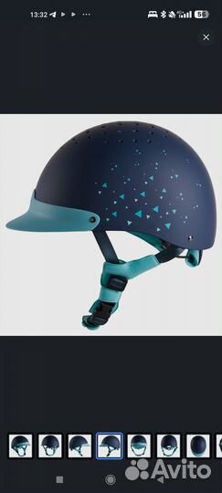 Шлем для конного спорта fouganza