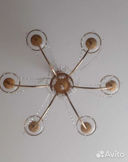 Хрустальная люстра СССР