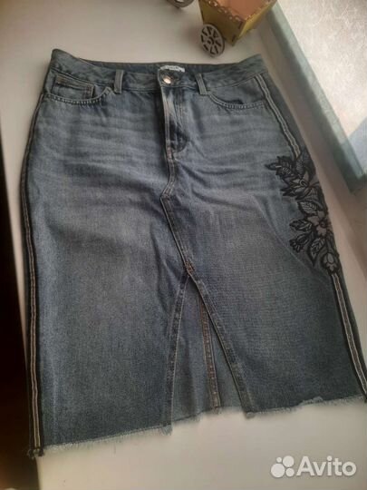 Юбка джинсовая