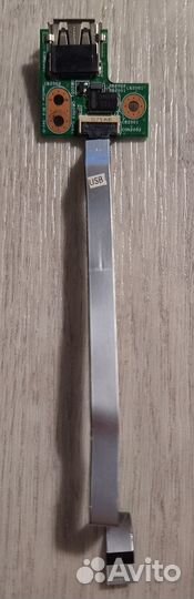 Разъем USB HP Pavilion G72 01013JS00-535-G