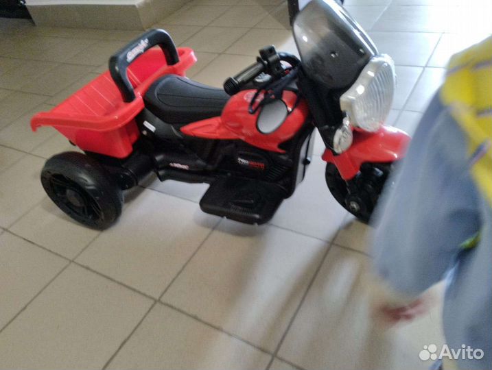 Детский мотоцикл на аккумуляторе бу