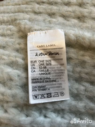 Шапка uniqlo кашемир шапка соs кашемир новые