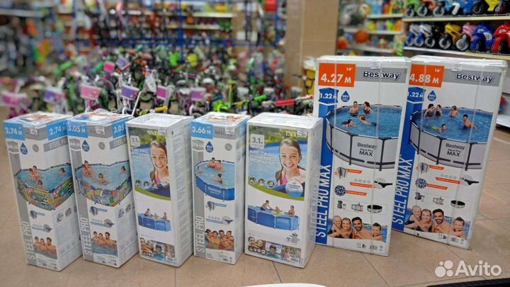 Каркасный бассейн Bestway