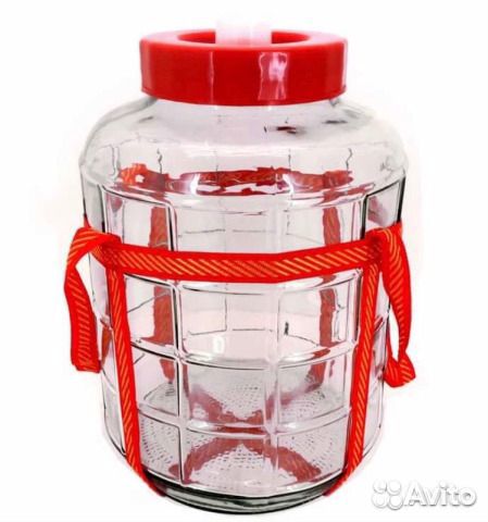 Банка 25 литров с гидрозатвором