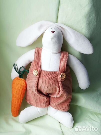 Заяц тильда ручная работа