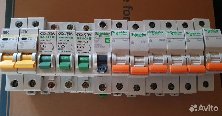 Автоматы IEK, Schneider