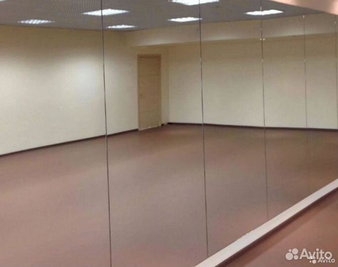 Зеркало на стену в спорт зал,фитнес,танцы