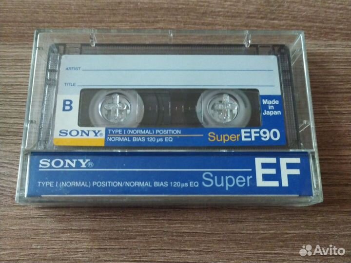 Аудиокассета Sony EF90