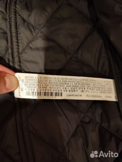 Куртка zara мужская