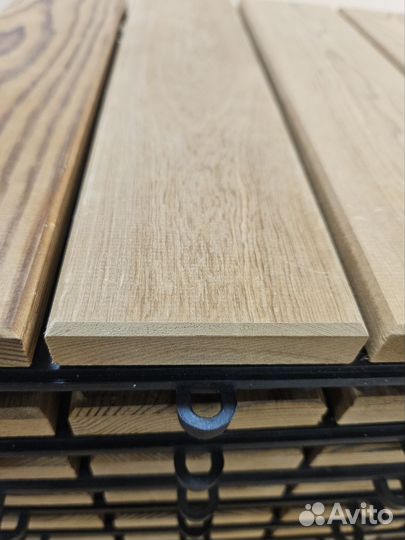 Террасный паркет из северной термососны 