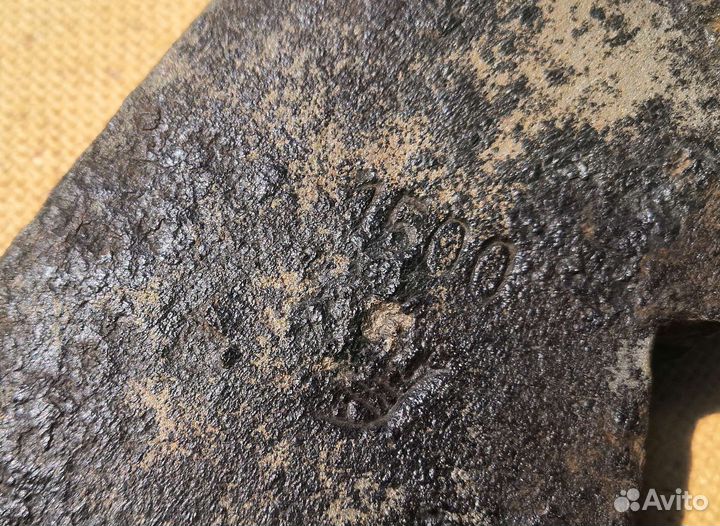 Старый валочный топор, клеймо Германия