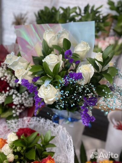 Роза, букеты