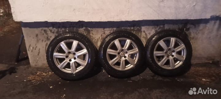 Колеса зимние 185 65 r15 фолсфаген поло