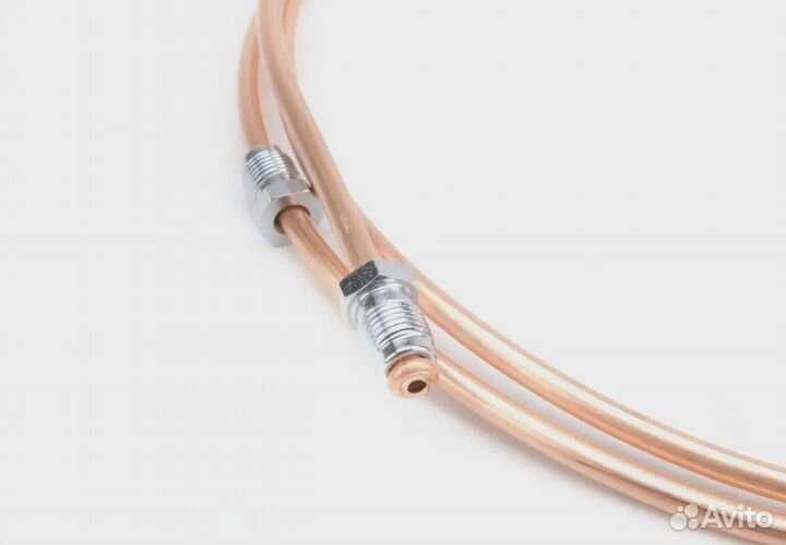 Тормозные трубки медные изготовление, развальцовка