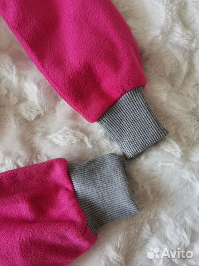 Флисовый комбинезон для девочки